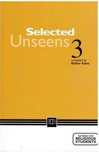 סלקטד אנסין 3 SELECTED UNSEEN