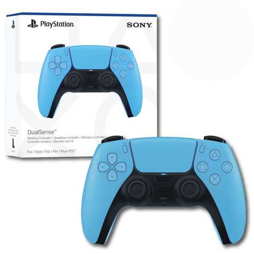 PLAYSTATION 5 DUALSENSE WIRELESS STARLIGHT BLUE CONTROLLER