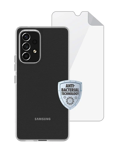 סט כיסוי ומגן מסך Skech Galaxy A33 דגם Matrix שקוף