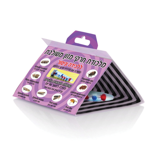 מלכודת XL חרקי מזון בלעדית בעלת קפסולת פרומונים ללכידת חרקי מזון ומחסן