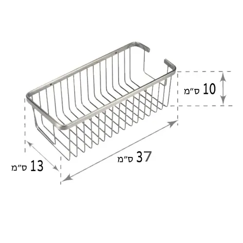 מתקן מלבני עמוק 37.5 ס
