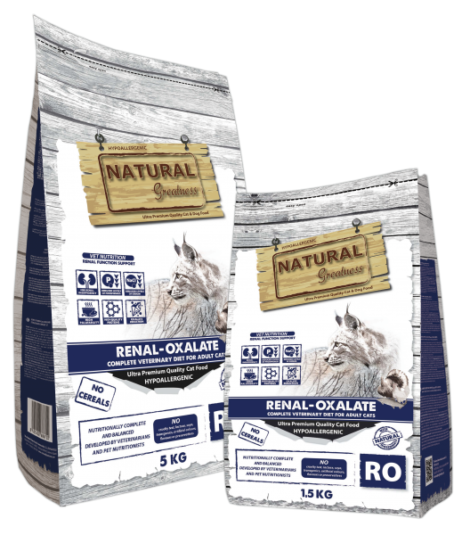 נטורל גרייטנס רנל לחתולים בוגרים Natural Greatness Renal- במשקל 1.5 ק"ג