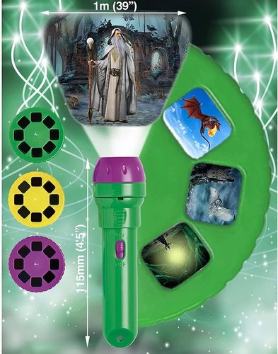 פנס ומקרן עולם הקסם