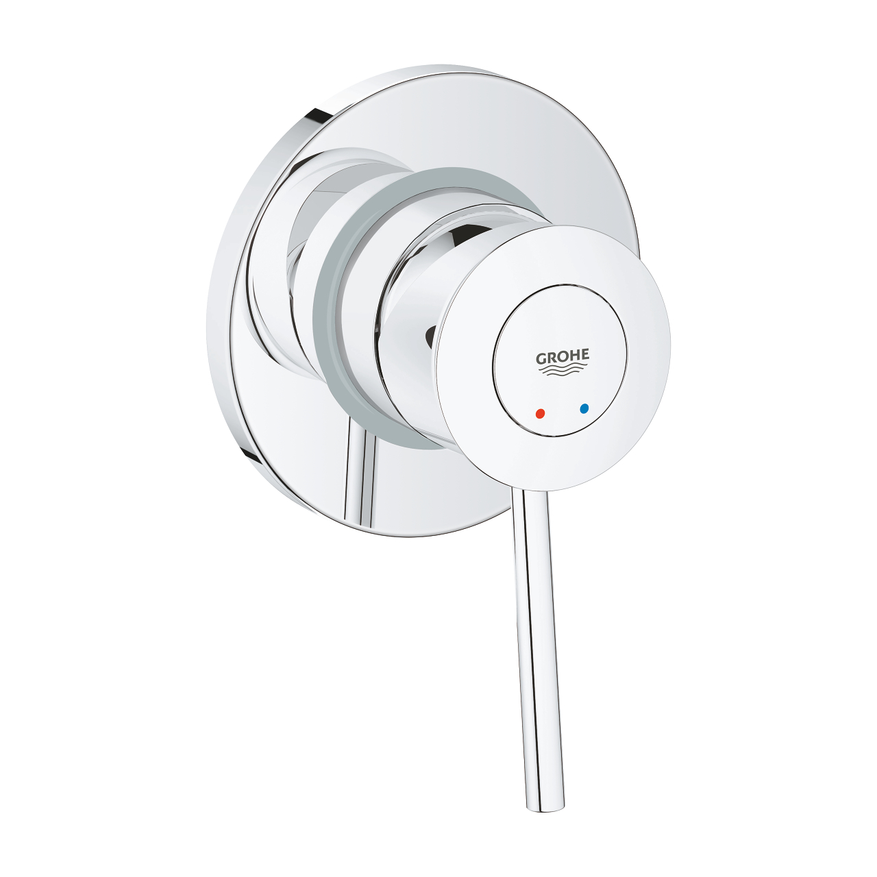 BAUCLASSIC | סט אינטרפוץ קומפלט 3 דרך Grohe BAU CLASSIC 29048000 | כרום ניקל