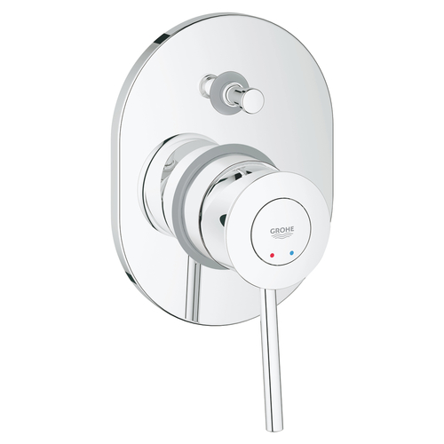 29047000 GROHE | סט אינטרפוץ קומפלט 4 דרך | כרום ניקל | BAUCLASSIC גרואה.