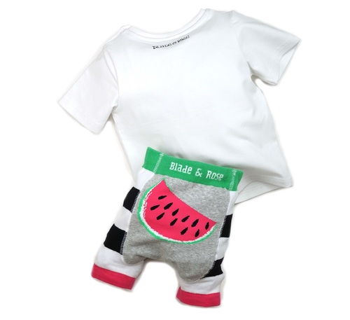 חליפת מכנסיים וחולצה 6-36 חודשים Watermelon 