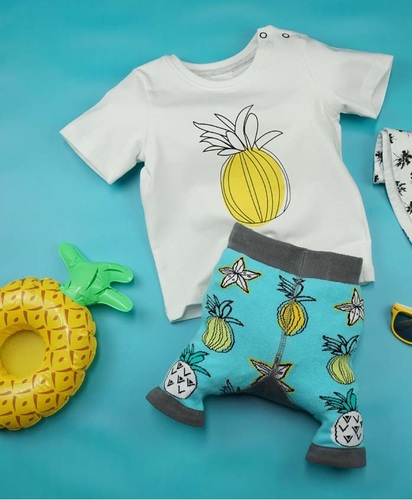 חליפת מכנסיים וחולצה 6-36 חודשים Pineapple