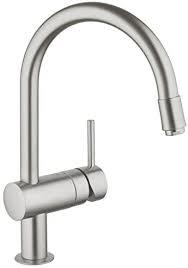 GROHE-גרואה ברז מטבח נשלף סדרת מינטה גוון מוברש 32918DCO