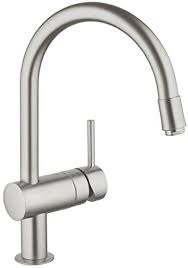 GROHE-גרואה ברז מטבח נשלף סדרת מינטה גוון מוברש 32918DCO