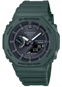 CASIO GA-B2100-3A CARBON מנגנון סולארי ובלוטוס