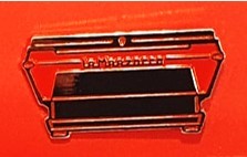 סיכת לה מרזוקו אדומה La Marzocco