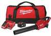 מפוח נטען 18V ללא פחמים + סוללה 5.0AH מבית Milwaukee
