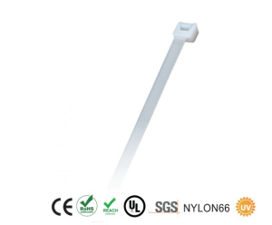 חבק (אזיקון) Nylon66 לבן 7.5X250