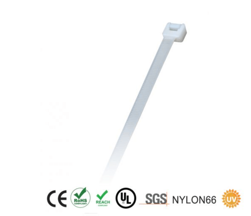 חבק (אזיקון) Nylon66 לבן 7.5x200 
