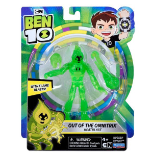 דמות בסיסית זוהרת - Ben 10 Heatblast