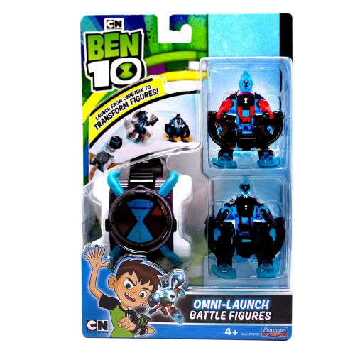 שעון מקפיץ ושתי דמויות - Ben 10