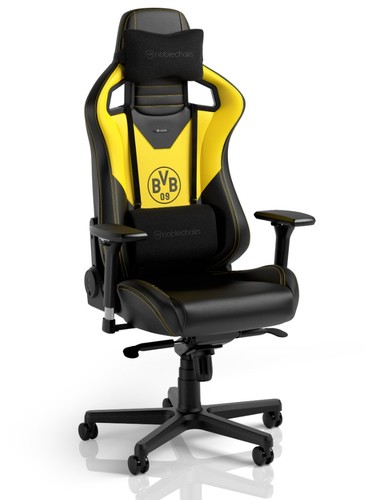 כסא גיימינג Noblechairs EPIC Gaming Chair Borussia Dortmund Edition