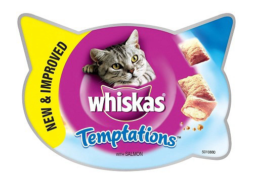 ויסקס חטיף טמפטיישן סלמון 60 גרם Whiskas