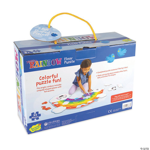 פאזל רצפה קשת בעננים! (39 חלקים) מבית PEACEABLE KINGDOM