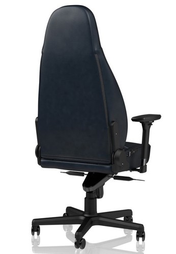 כסא גיימינג עור אמיתי Noblechairs ICON Real Leather Gaming Chair Blue/Graphite