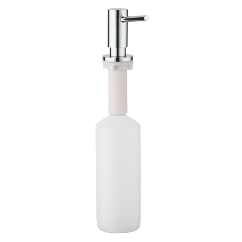 40535000 GROHE | מתקן סבון נוזלי לברז מטבח גרואה COSMOPOLITAN הכולל משאבה ומיכל סמוי.