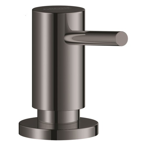 40535A00 GROHE | מתקן סבון נוזלי לברז מטבח גרואה COSMOPOLITAN הכולל משאבה ומיכל סמוי | אפור גרפיט.