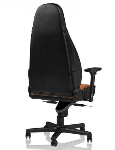כסא גיימינג עור אמיתי Noblechairs ICON Real Leather Gaming Chair Cognac/Black
