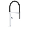 30294000 GROHE | ברז נשלף לכיור מטבח גרואה ESSENCE | פיה מסתובבת | 2 מצבי זרימה | כרום ניקל.