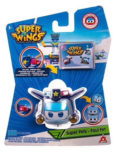 חית מחמד עם פנים מתחלפות ואורות נדלקים - פול