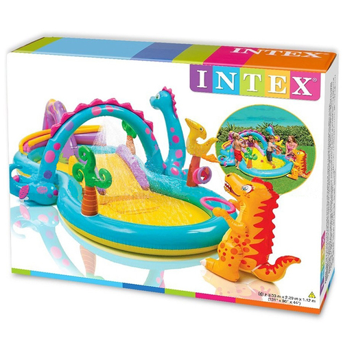 בריכת משחקים ארץ הדינוזאורים דגם 57135 Intex