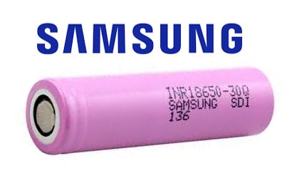  זוג סוללות icr 18650 2600mah SAMSUNG