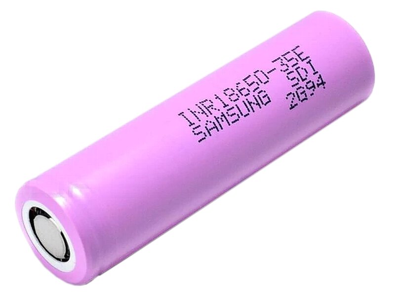  זוג סוללות נטענת 18650 3500mah 3.7V INR18650-35E SAMSUNG חזקות במיוחד