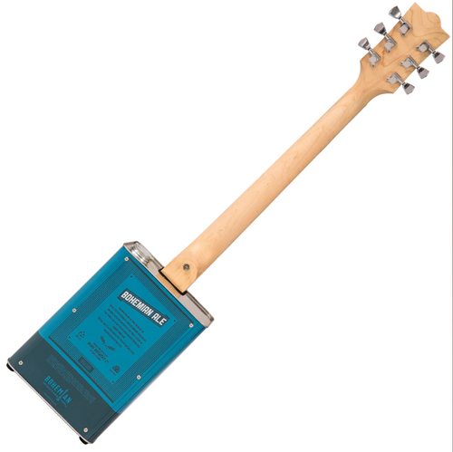 זוית נוספת Bohemian Oil Can Guitar - 3 Single Coils - Bohemian Ale