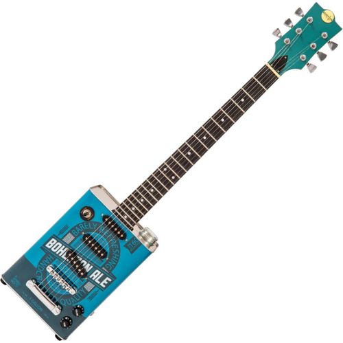 זוית נוספת Bohemian Oil Can Guitar - 3 Single Coils - Bohemian Ale