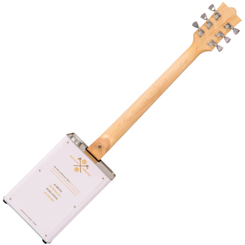 זוית נוספת Bohemian Oil Can Guitar - Single/Double Coil - Honey