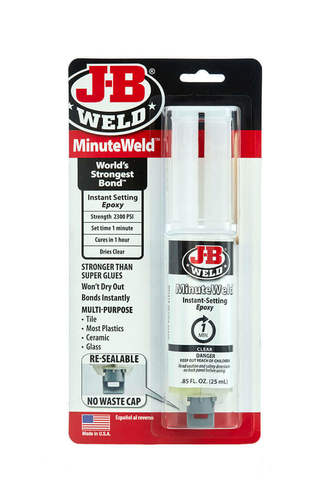 דבק אפוקסי דו רכיבי חזק ומהיר ביותר J-B WELD