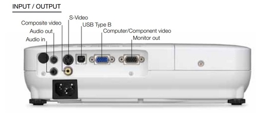מקרן מבית Epson דגם EBX9LW