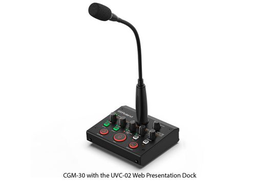 זוית נוספת roland CGM-30 Gooseneck Microphone