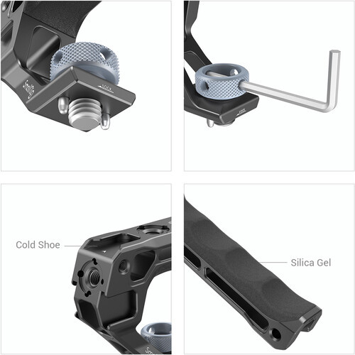 3765ידית עליונה עם חיבור SmallRig ARRI (לייט)