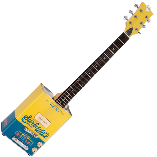 Bohemian Oil Can Guitar - P90 - Surf Wax