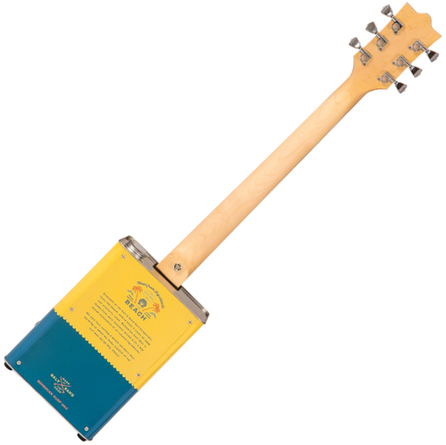 זוית נוספת Bohemian Oil Can Guitar - P90 - Surf Wax
