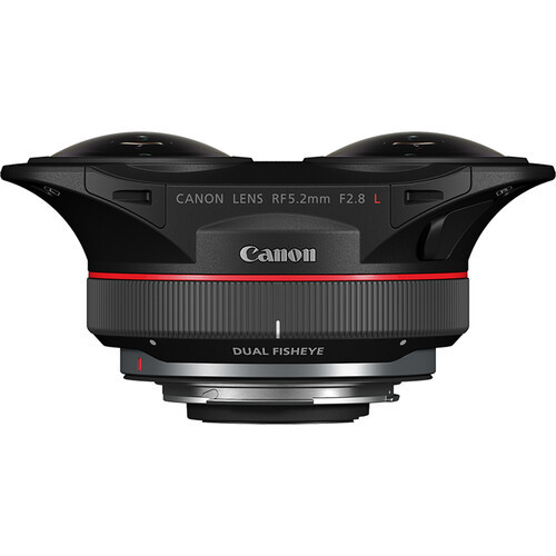 עדשה Canon RF 5.2mm f/2.8 L Dual Fisheye 3D VR