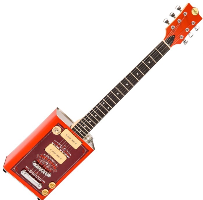 Bohemian Oil Can Guitar - 2 P90