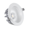 גוף תאורה שקוע APOLLO LED 25W 7" IP40 אור חם 90°