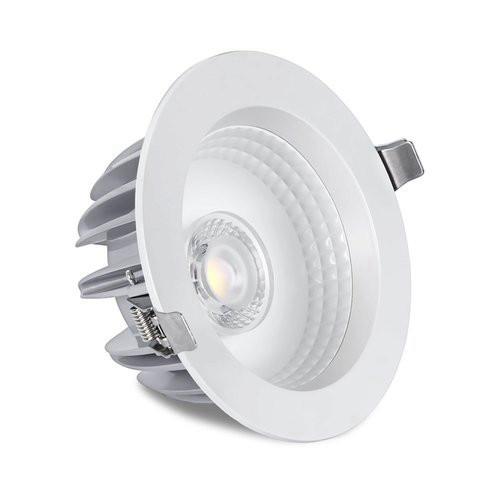 גוף תאורה שקוע APOLLO LED 25W 7" IP40 אור חם 90° Nisko 
