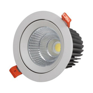 שקוע לד עגול מתכוונן PIERE 30W, אור חם Nisko
