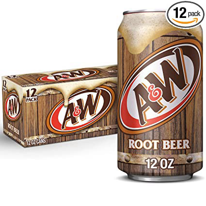A&W Root Beer Soda 12 Pack - מארז 12 ד