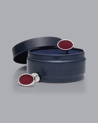Enamel Textured Oval Cufflinks Charles Tyrwhitt Charles enamel-textured-oval-cufflinks-charles-tyrwhitt-charles