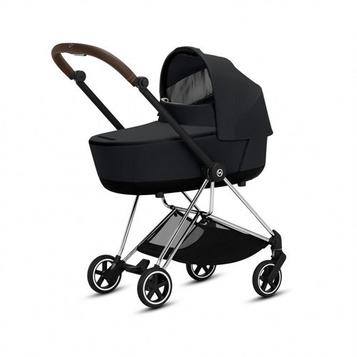 עגלה משולבת MIOS 3 לתינוק Sepia Black שלדה כרום חום Cybex