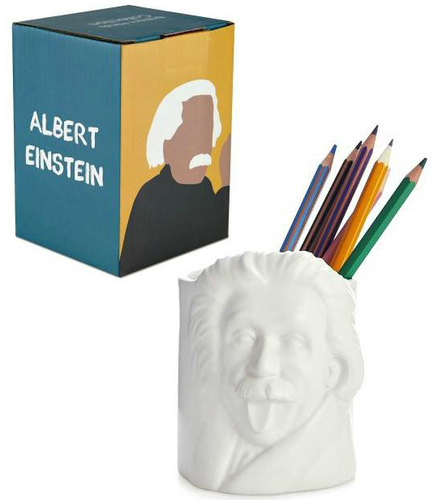 כוס עטים פורצלן אלברט איינשטיין Einstein